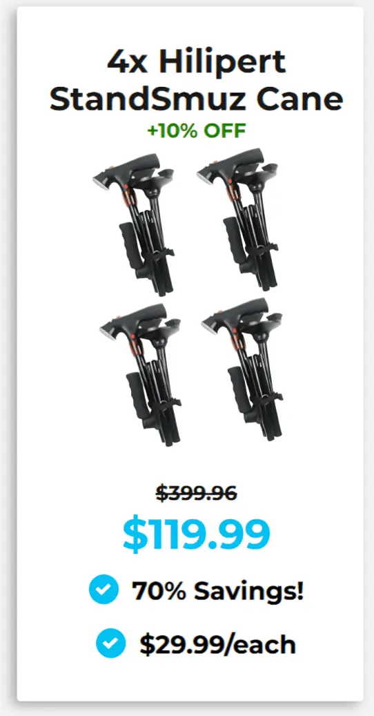 Hilipert StandSmuz Cane offer price 